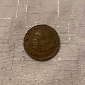Νόμισμα South Africa 1c 1961 Suid - Africa
