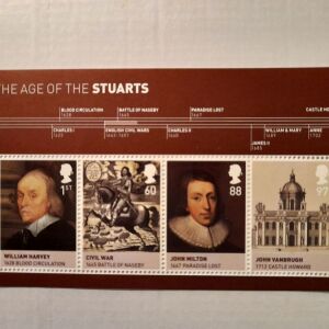 Γραμματόσημα_The Age of Stuarts (Miniature Sheet)
