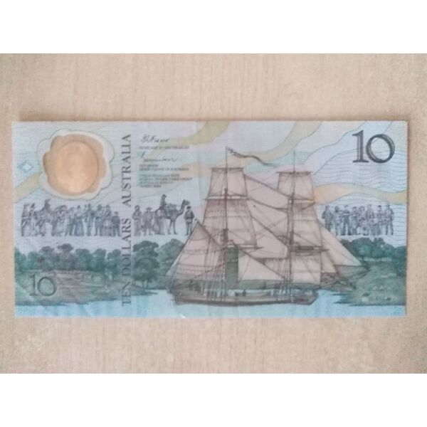 chartonomisma 10 DOLLARS AUSTRALIA 1988 UNC (akikloforito)