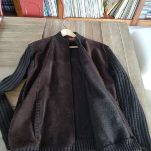 Ανδρικό μπουφάν Knitted Wool Jacket