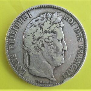 ΓΑΛΛΙΑ- France 5 Francs 1833 (A)