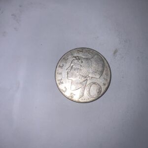 Austria 10 Schilling, 1959 ασημένιο Αυστριακό Νόμισμα