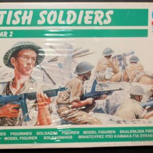 Ertl Esci World War II British Soldiers 50 Στρατιωτάκια Κλίμακα 1:72 Καινούργιο στην ζελατίνα του. Τιμή 12 ευρώ
