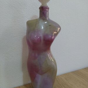 Vintage Διακοσμητικό Μπουκάλι με σχήμα σώματος