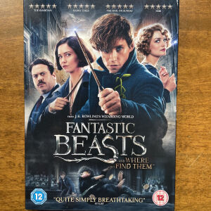 DVD Fantastic beasts and where to find them αυθεντικό