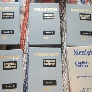 IDEALPHON Βαλατσάκι με Βιβλία και κασσέτες εκμάθησης Αγγλικής γλώσσας, BIK PUBLICATIONS