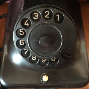 τηλέφωνο βακελίτης 1960.