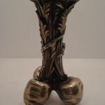 Διακοσμητικό βάζο CHRISTOFLE silver plated bronze bud vases 10.5 / 5cm