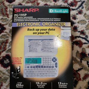 Electronic Organizer - Sharp ZQ-195P