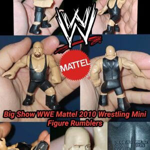 Big Show WWE Mattel 2010 Wrestling Mini Figure Rumblers Μίνι Φιγούρα Δράσης Παλαιστή WWE / WWF wrestler
