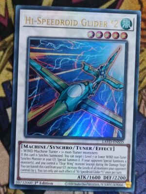 Hi-Speedroid Glider #2 Ultra Rare κάρτα Yu-Gi-Oh!