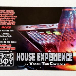 House Experience By Vasilis TsiliChristos Διαφημιστικο Φυλλάδιο  Flyer