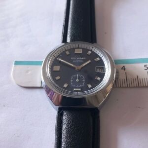 vintage κουρδιστό ρολόι δεκαετίας 1970αφορετο nos
