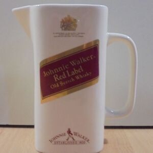 Johnnie Walker scotch whisky βίνταζ διαφημιστική κεραμική κανάτα