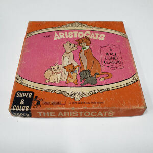 Super 8 Color film the Aristocats 1970 walt disney productions