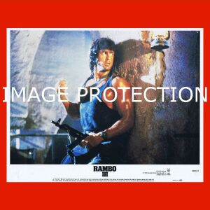 Ραμπο Rambo 3 Σιλβεστερ Σταλονε Σταλλονε Κινηματογραφικη φωτογραφια κινηματογραφου απο την ταινια Rambo III Sylvester Stallone original movie photo lobby card 1988