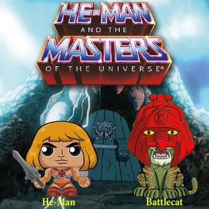 He-Man and the masters of the universe(He-Man-Battlecat)
