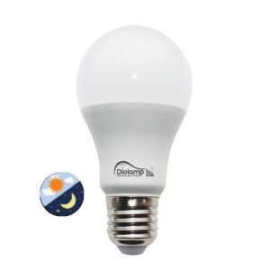 Diolamp Λάμπα LED για Ντουί E27 Ψυχρό Λευκό 940lm με Φωτοκύτταρο