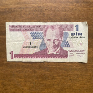 Χαρτονόμισμα Τουρκική λίρα 1970