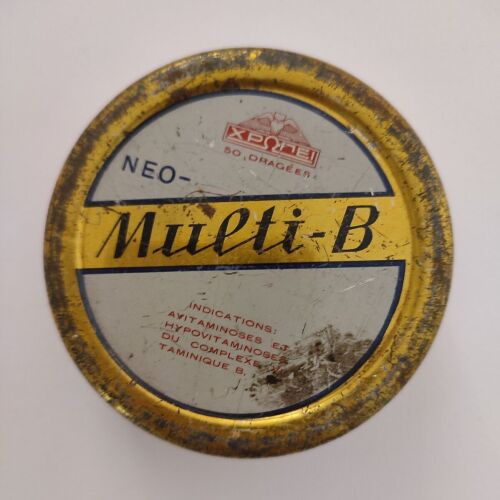 Chropei Neo-Multi-B vintage tin box, 1960s