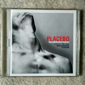 CD PLACEBO ONCE MORE WITH FEELINGS SINGLES +BONUSREMIX CD LIMITED EDITION