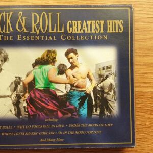 VARIOUS - Rock & Roll Greatest Hits The Essential Collection (2xCD Box Set, Cosmopolitan)