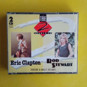 2 CD -- Eric Clapton & Rod Stewart