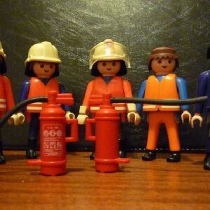 Playmobil πυροσβέστες
