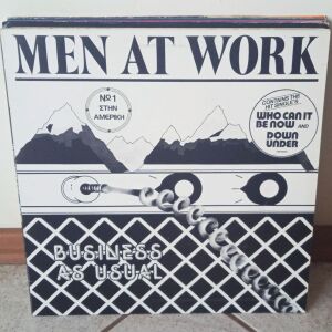 MEN AT WORK  -  Business As Usual (1982) Δισκος βινυλιου Pop Rock