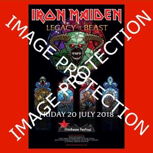 Iron Maiden Legacy Of The Beast  αφισα αφισσα ποστερ poster 2018 Iron Maiden Legacy Of The Beast World Tour Greek original concert poster 2018 Greece