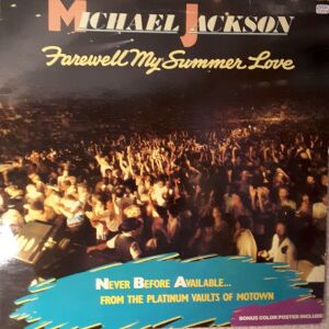 MICHAEL JACKSON- FAREWELL MY SUMMER LOVE- ORIGINAL1984 VINYL LP .