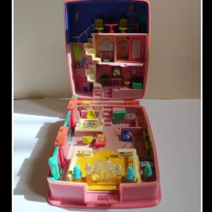 Vintage - Polly Pocket - Dinner Party Candy Box - χωρις φιγουρες - Bluebird 1992