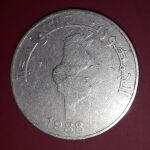 Παλαιό νόμισμα  Τυνησίας 1 δηνάριο του 1988.