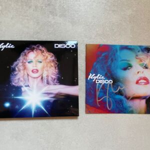 DISCO KYLIE MINOGUE SIGNED CD