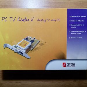 CRYPTO PCTV RADIO V PCI ANALOG TV TUNER