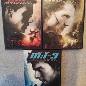 M:1-2-3  ΤΟΜ ΚΡΟΥΖ  -3 Ταινιες DVD-
