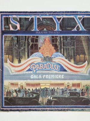 Styx Paradise Theatre δίσκος βινυλίου μεταχειρισμένος, ελληνική έκδοση 1981