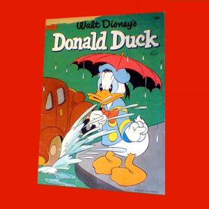 Περιοδικο Μικυ Μαους Ντισνεϊ Ντισνεϋ Disney Κομικ Κομικς Κομιξ Comics Ντοναλντ Ντακ Αμερικανικο 1954 Walt Disney Donald Duck Vintage US Dell Comic book magazine 1954