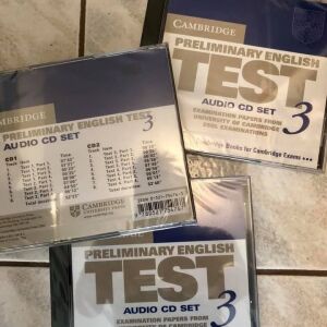 cd test αγγλικών 1 ευρω σφραγισμενα