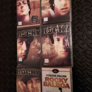 dvd Rocky Balboa 1-6