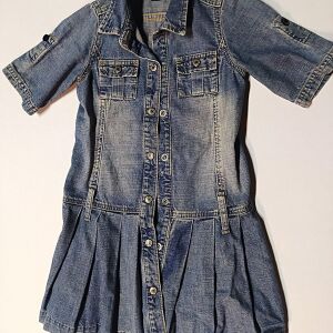 Παιδικό φορεματάκι jean POLO Ralph Lauren Kids σε Νο5