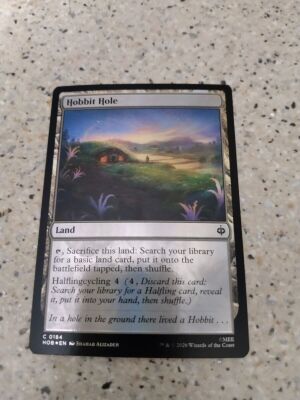 Magic the Gathering Hobbit Hole foil κάρτα καινούργια