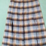 2 vintage φούστες πλισέ χειμωνιάτικες