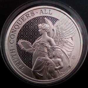 St.Helena 2022 The Queen's Virtues .999 SILVER