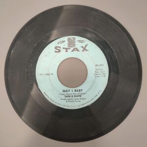 45rpm Δίσκος Βινυλίου Sam & Dave (May I Baby & Soul Man)