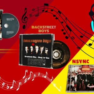ΑΥΘΕΝΤΙΚΑ CD POP MUSIC (BACKSTREET BOYS-WESTLIFE-NSYNC)