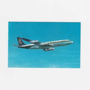 Κάρτα Ολυμπιακή Αεροπορία BOEING 707-329 Super Fan Jet