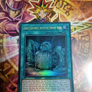 dark contact with the swamp king (ultra rare)1st edition