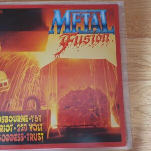 VARIOUS - Metal Fusion (LP, 1984, Epic EU)