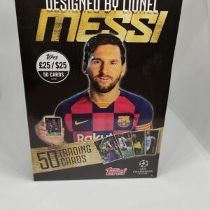 Κούτα 50 κάρτες σχεδιασμένες από τον Lionel Messi Topps Champions League
